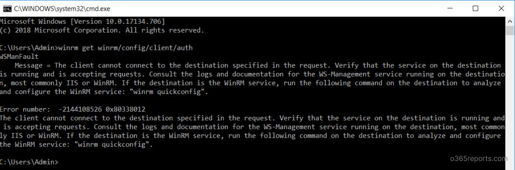 The client cannot connect to the destination specified in the request. Verify that the service on the destination is running and is accepting requests