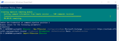 Quickly Connect to Exchange Online PowerShell Import-Pssession