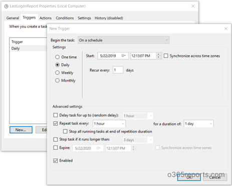 radiologik scheduler script examples