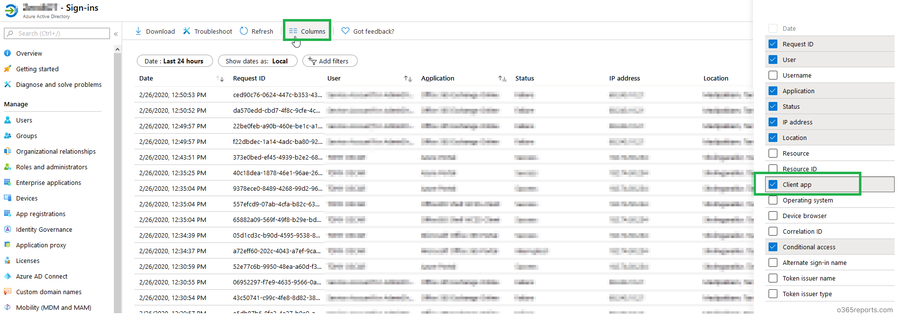 office 365 legacy authentication