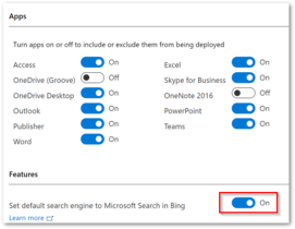 Using Office 365 ProPlus & Chrome? You’ll soon be Binged! ConfigurationManagerToExcludeBing