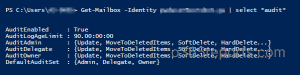Enable Mailbox Auditing in Office 365 Users using PowerShell