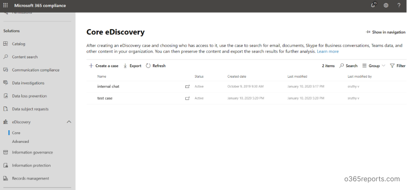 Microsoft Deprecating Exchange E-discovery Tools by Introducing Office 365 Compliance E-discovery Features