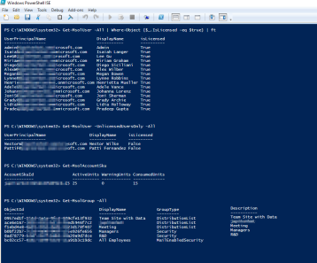 Manage Microsoft 365 Users, Licenses, And Groups with PowerShell 