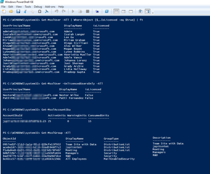 Manage Microsoft 365 Users, Licenses, And Groups with PowerShell