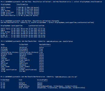 Get Shared Mailbox in Office 365 using PowerShell - Office 365 Reports