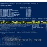 Most Useful PowerShell Cmdlets to Manage SharePoint Online Efficiently 