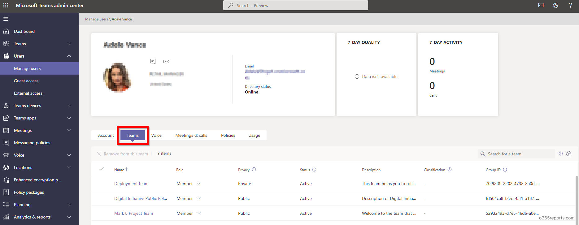 teams-admin-center-view-teams-office-365-reports