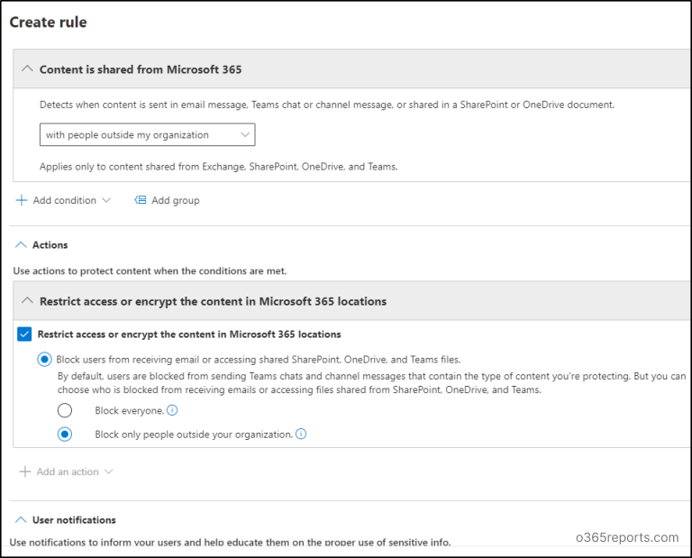 Protect Office 365 Sensitive Data with Data Loss Prevention (DLP) Policy