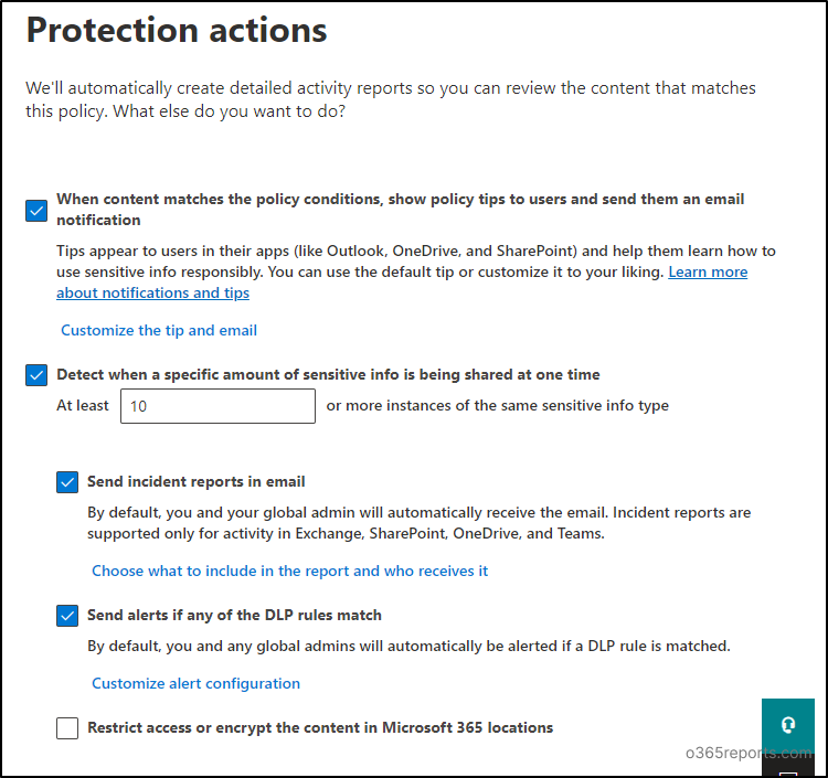 Protect Office 365 Sensitive Data with Data Loss Prevention (DLP) Policy