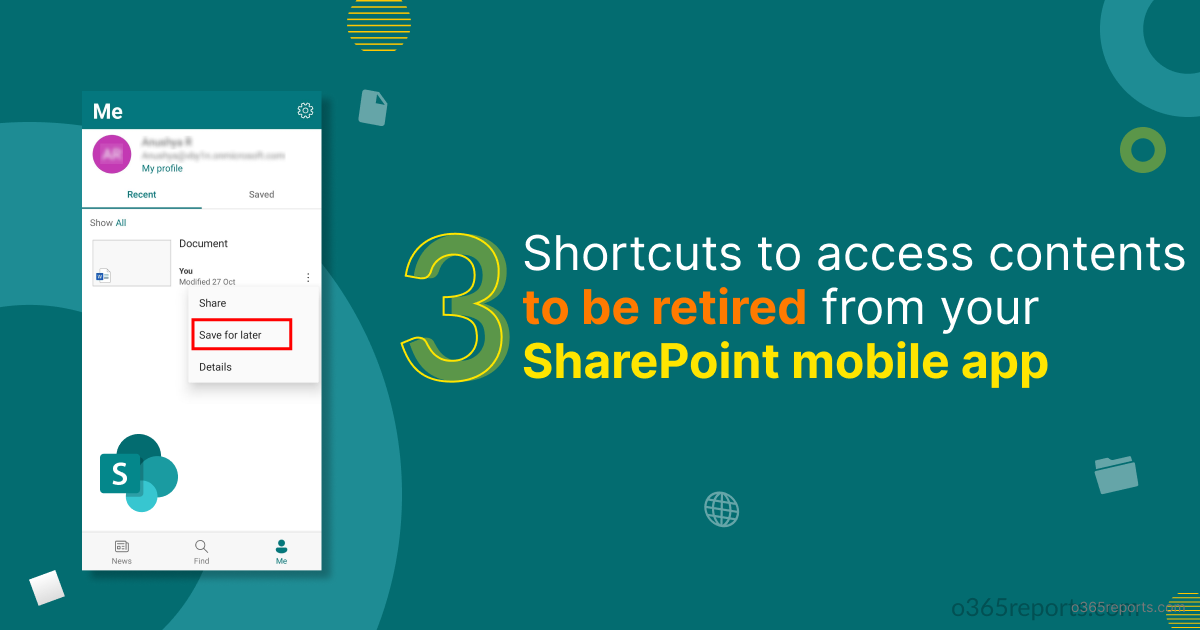 Microsoft is retiring 3 entry points to access SharePoint content!