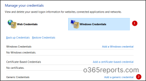 Windows Credential Manager