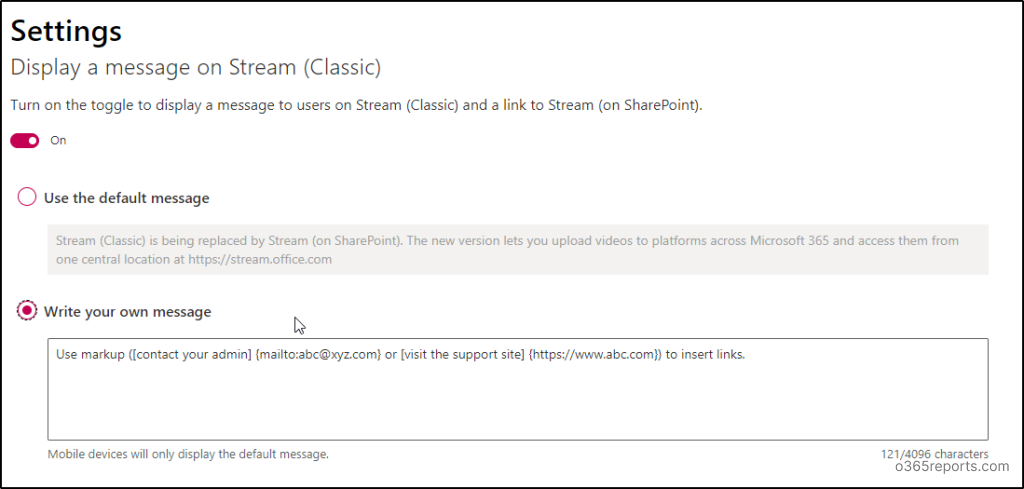 Streams Classic Retirement and Migration to Stream on SharePoint