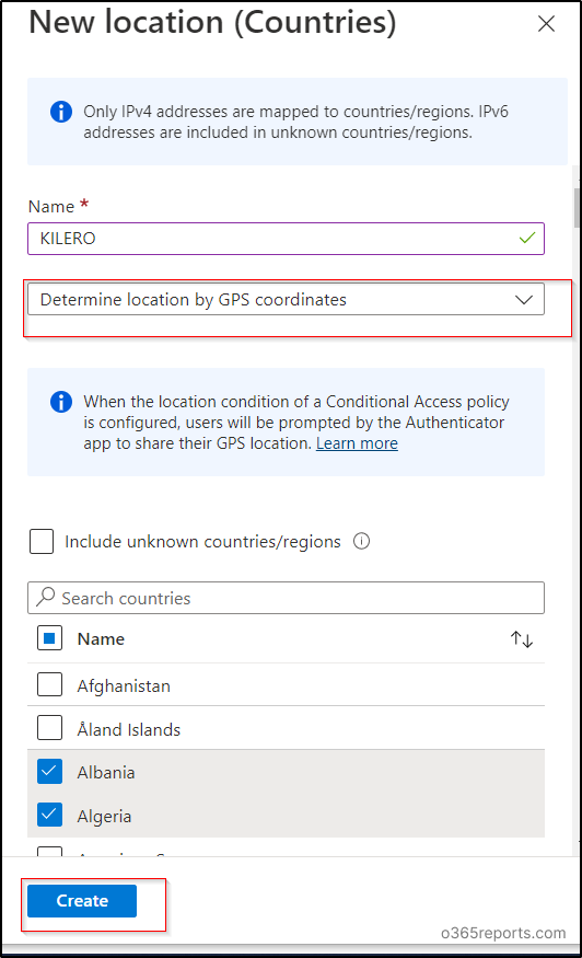 A Guide to Manage Named Locations in Conditional Access Policies.