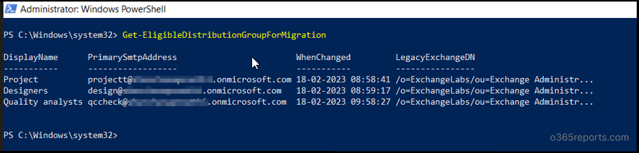Upgrade Distribution Lists to Microsoft 365 Groups Using PowerShell