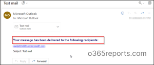 Delivery notification