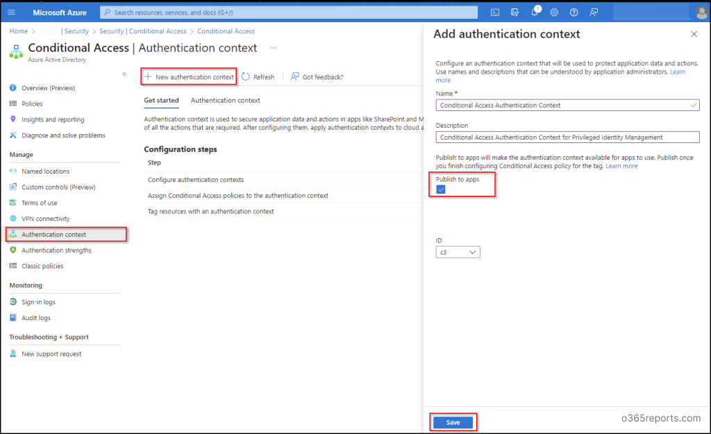 Azure AD Authentication Context Integration in Privileged Identity ...