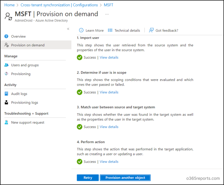 Use CrossTenant Synchronization in Azure AD to Experience Seamless