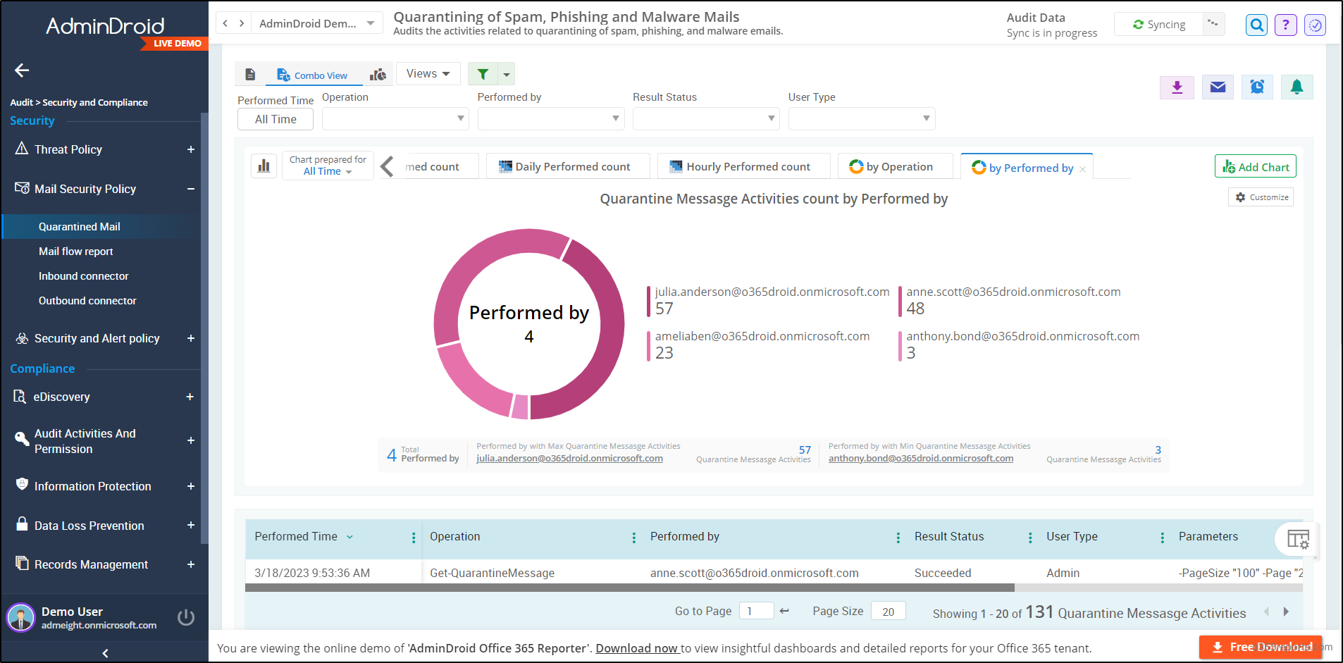 Export Quarantined Messages Report in Exchange Online Using PowerShell