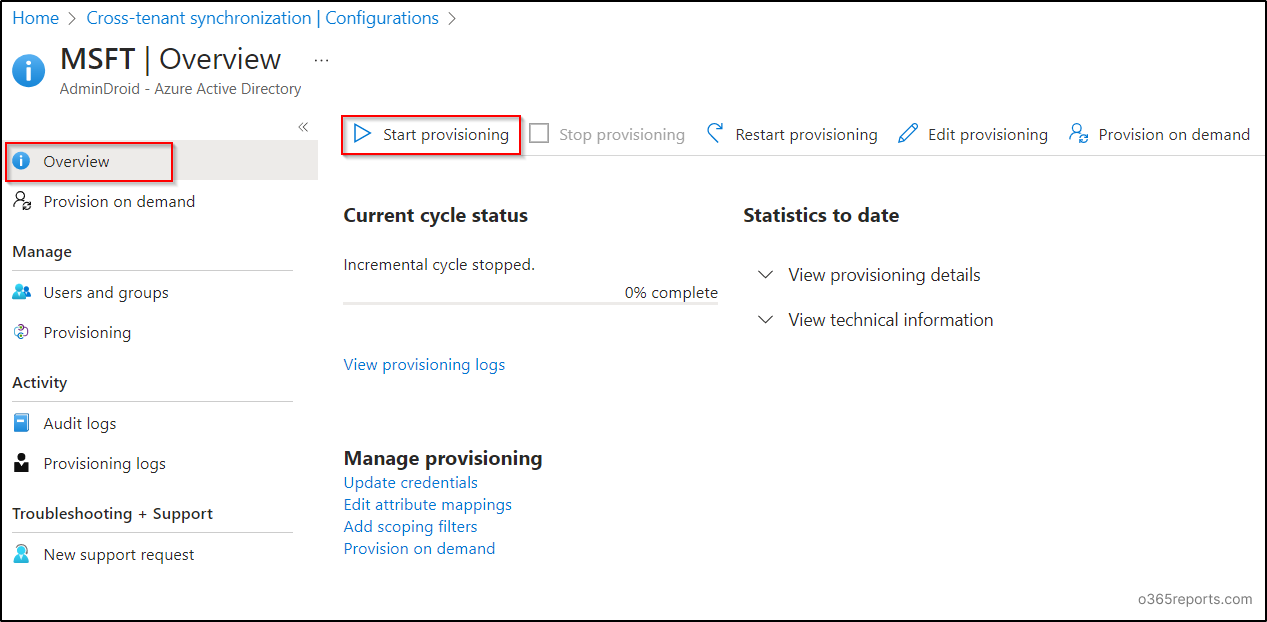 Use CrossTenant Synchronization in Azure AD to Experience Seamless