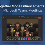 New Usability Improvements to Together Mode in Microsoft Teams Meetings