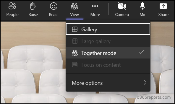 Together Mode New Usability Improvements to Together Mode in Microsoft Teams Meetings