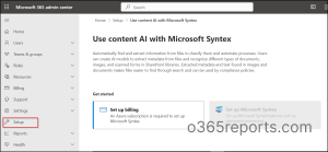 Setup Microsoft Syntex