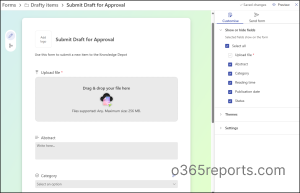 2Collect Files in Document Library using Forms