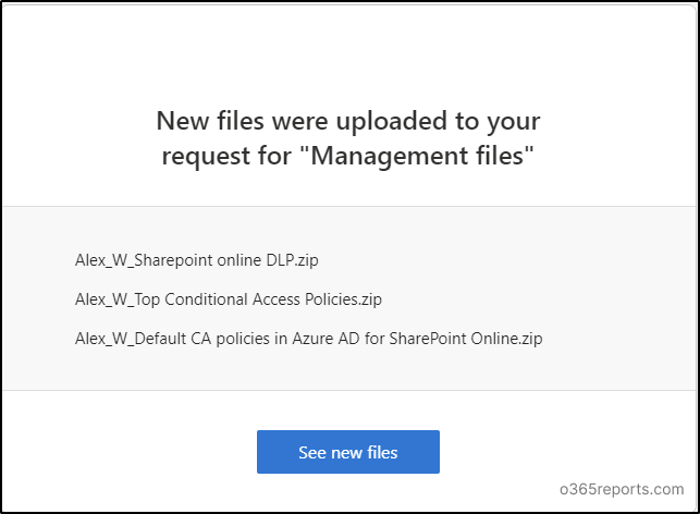 Request External Files to SharePoint Document Libraries