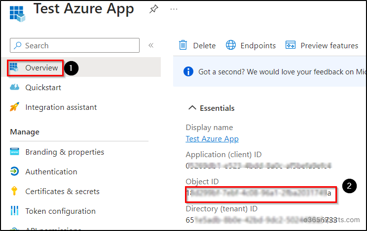 Get Client Secret for Azure AD Applications