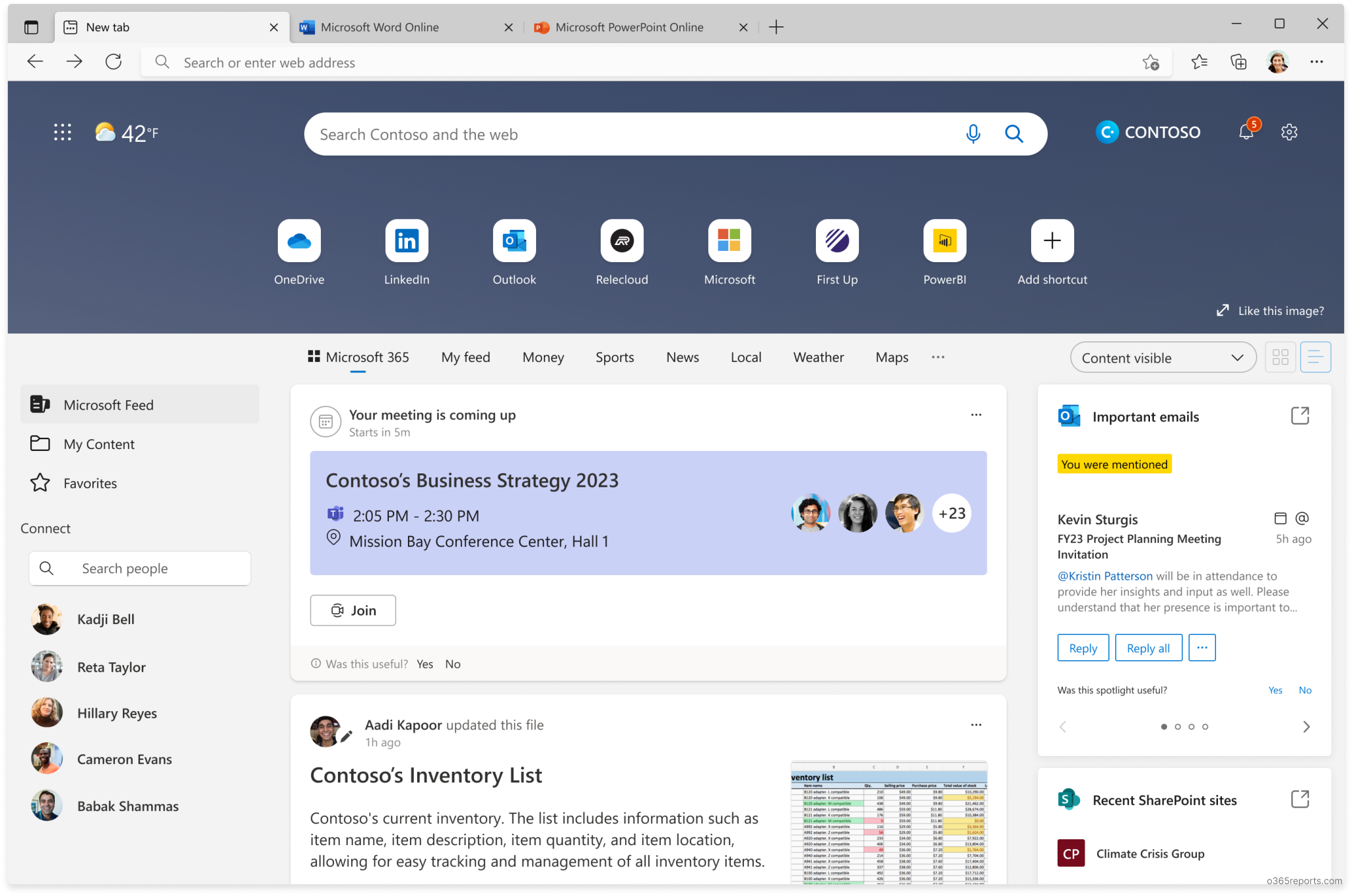 Microsoft Feed - Your Personalized Content Hub