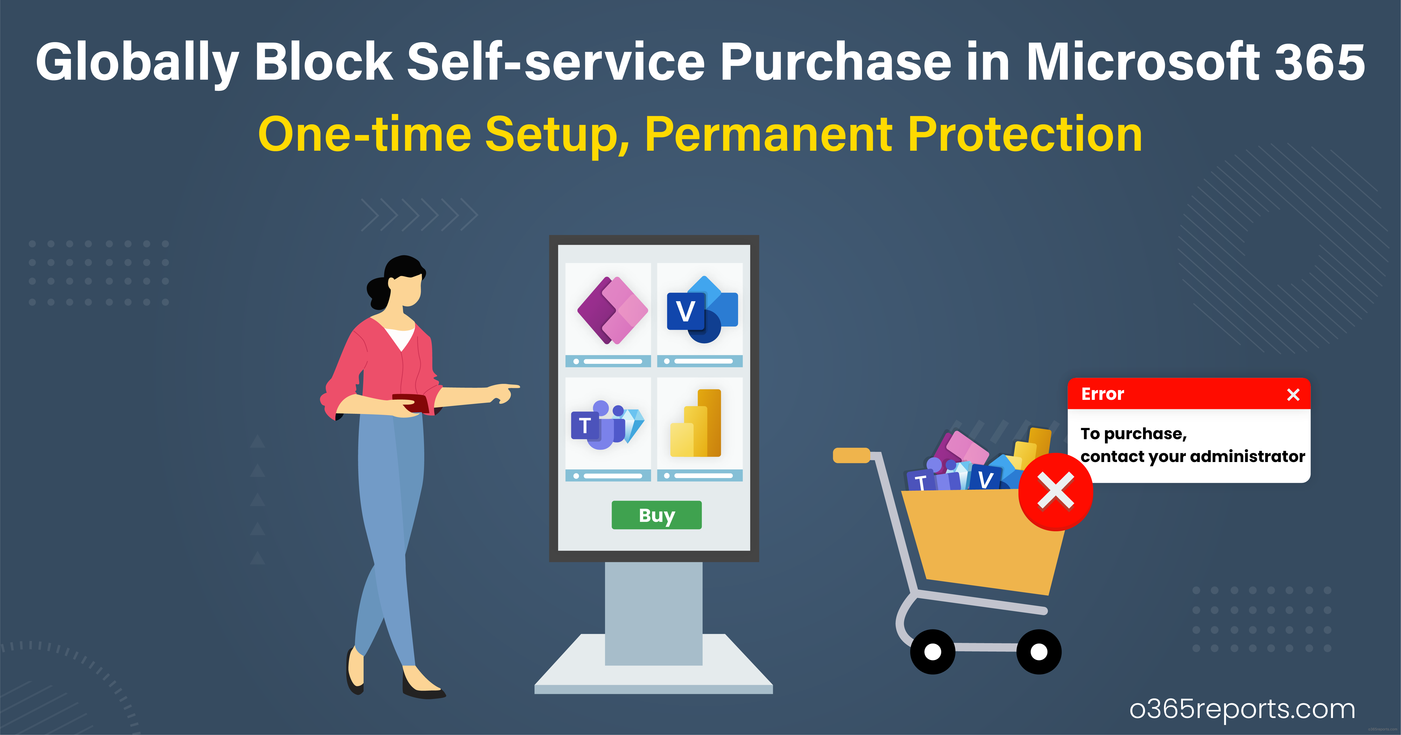 Block Self-service Purchase in Microsoft 365