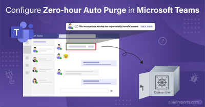 Configure Zero-hour Auto Purge in Microsoft Teams