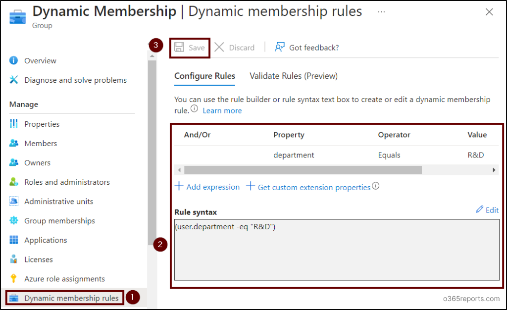 Dynamic Group Membership Management in Microsoft Entra ID