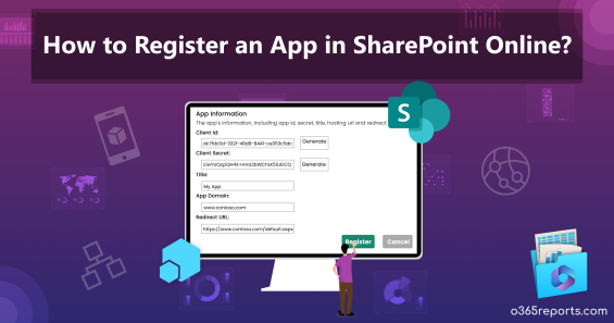 How to Register an App in SharePoint Online?