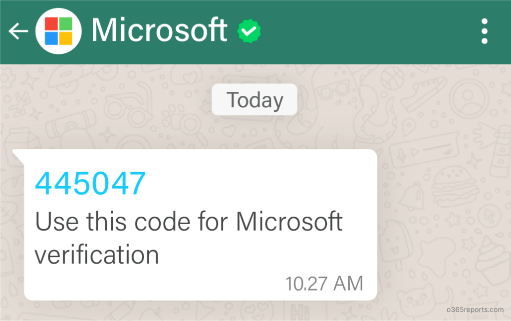Microsoft Entra ID to Deliver MFA Text Message via WhatsApp