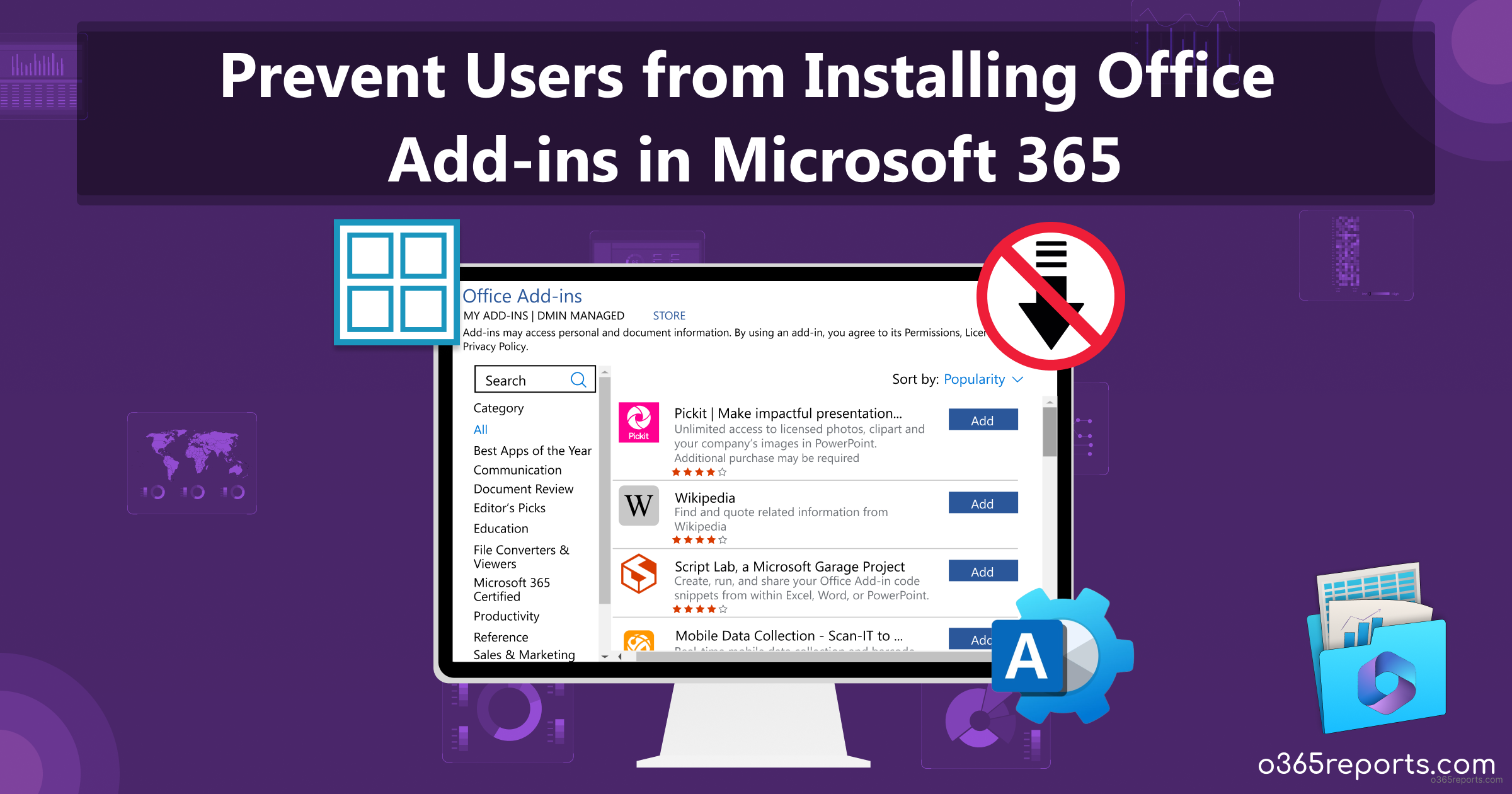 Prevent Users from Installing Office Add-ins in Microsoft 365