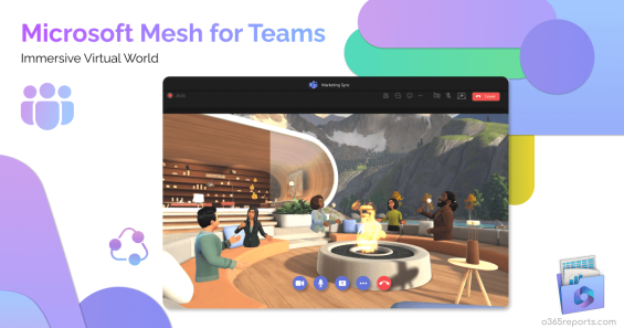 Microsoft Mesh for Teams Immersive Space and 3D Avatars Coming Soon for General Availability