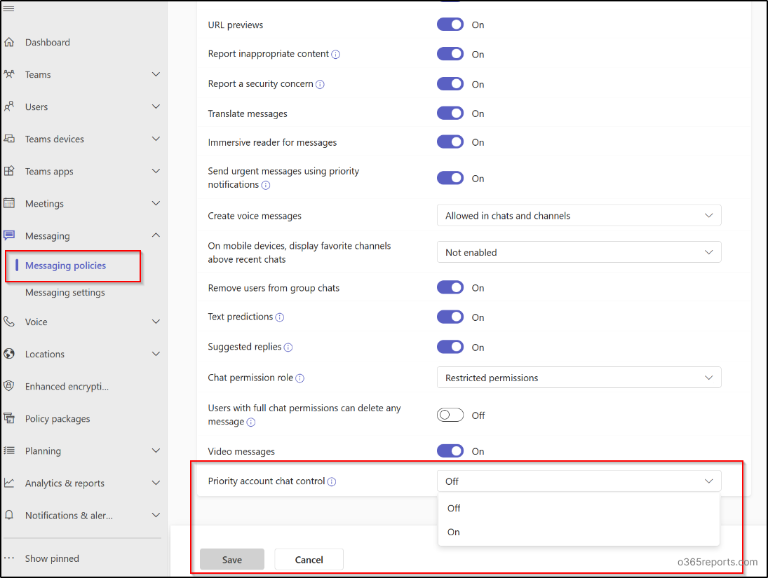 Priority Account Chat Controls in Microsoft Teams Premium