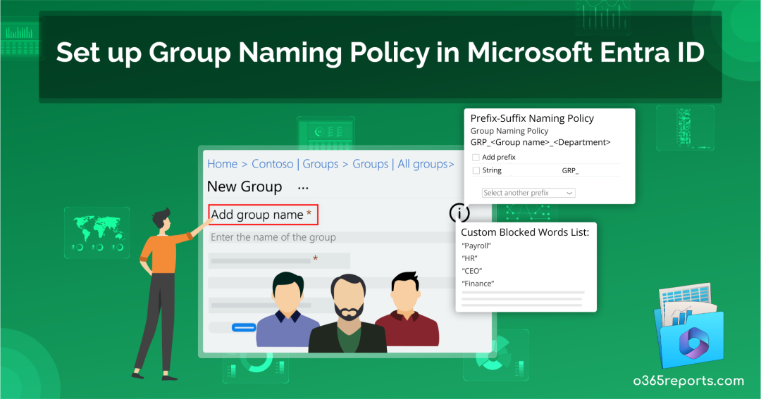 How to Set Up Group Naming Policy in Microsoft Entra ID