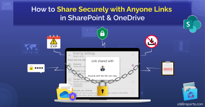 How to Share Securely with Anyone Links in SharePoint & OneDrive