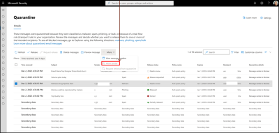 Quarantine End User Allow and Block List Management in M365