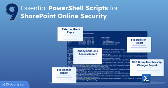 9 Essential PowerShell Scripts for SharePoint Online Security