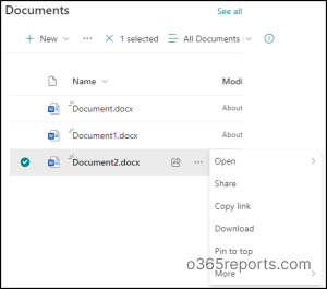 Delete option missing in SharePoint
