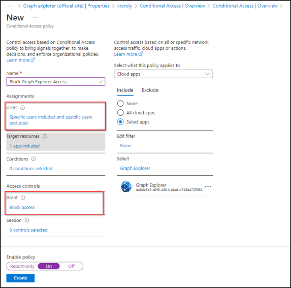 Restrict User Access to Microsoft Graph PowerShell and Graph Explorer