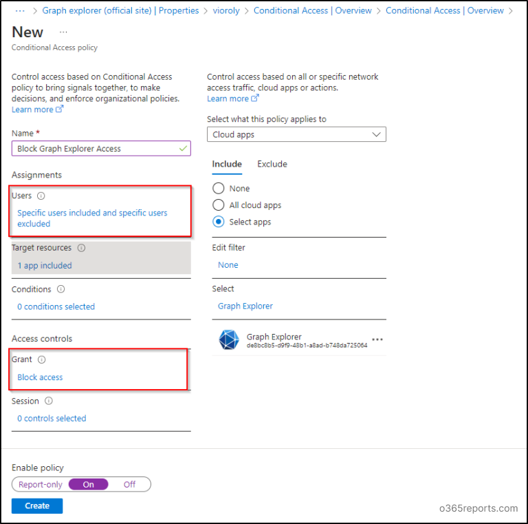 Restrict User Access to Microsoft Graph PowerShell and Graph Explorer