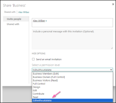 Create Custom Permission Levels in SharePoint Online