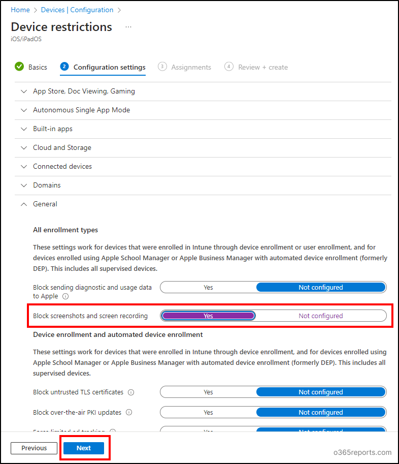 Block Screen Capture on Android and iOS Devices with Intune