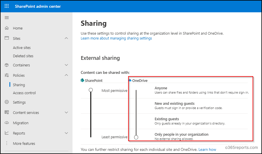 How to Enable External Sharing in Microsoft OneDrive