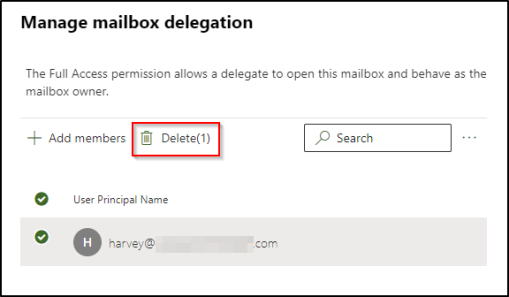 Remove Full Access Mailbox Permissions in Microsoft 365
